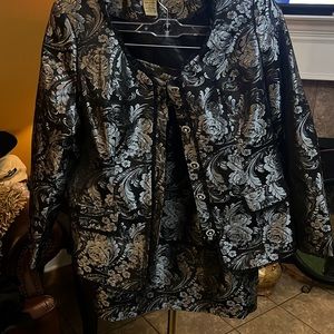 Midnight velvet suit 16